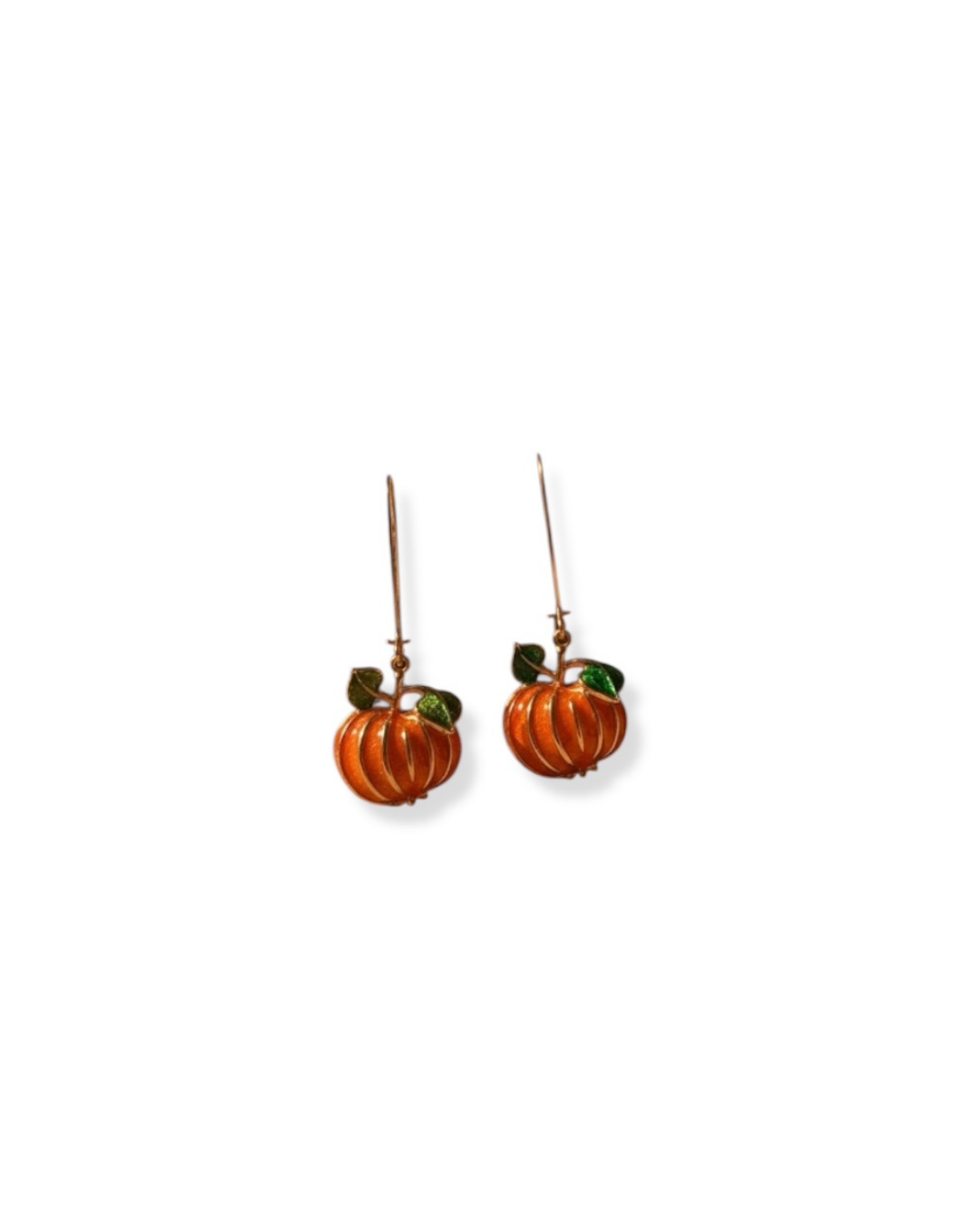 Pumpkin Charm Earrings 🎃