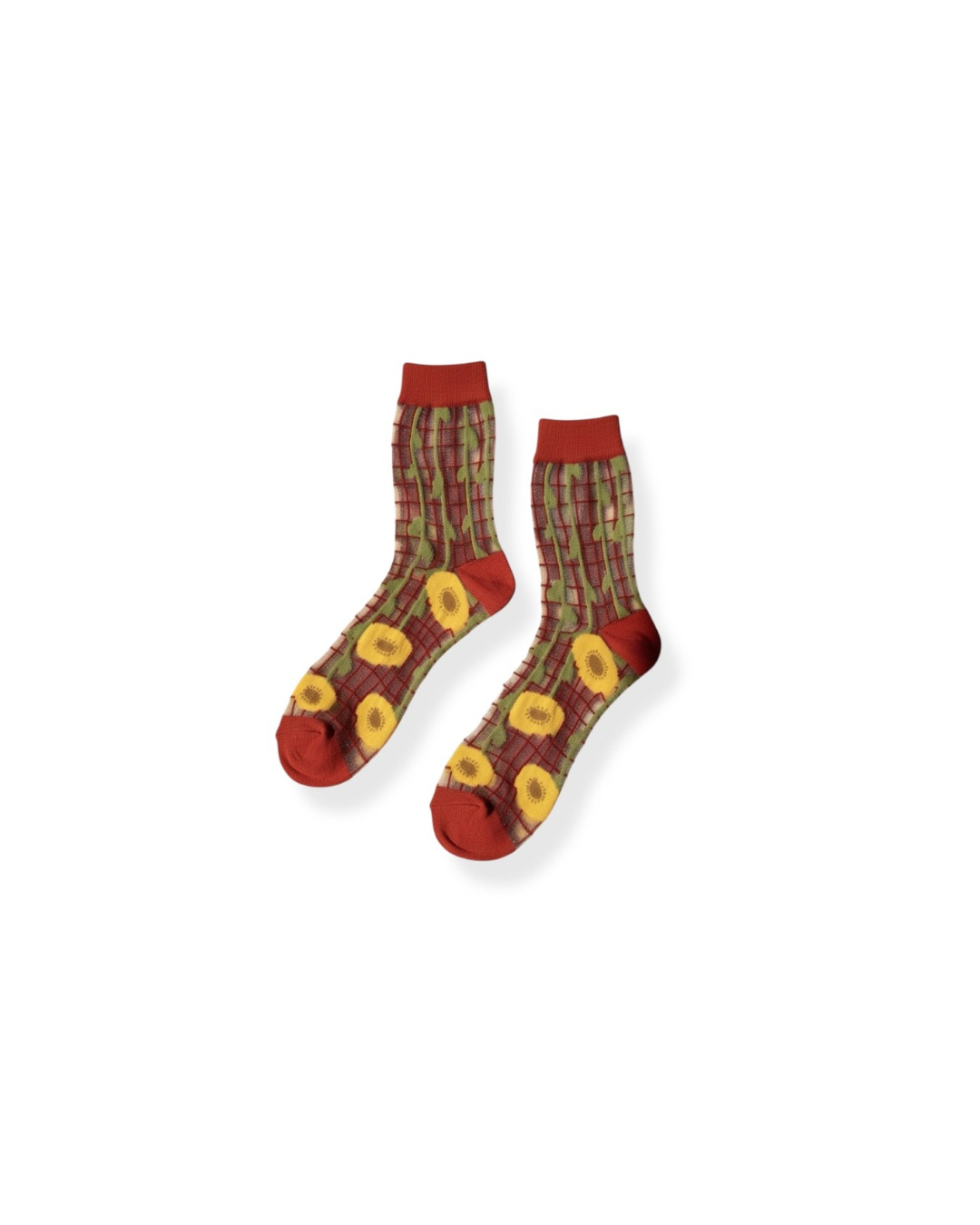 Floral Mesh Socks