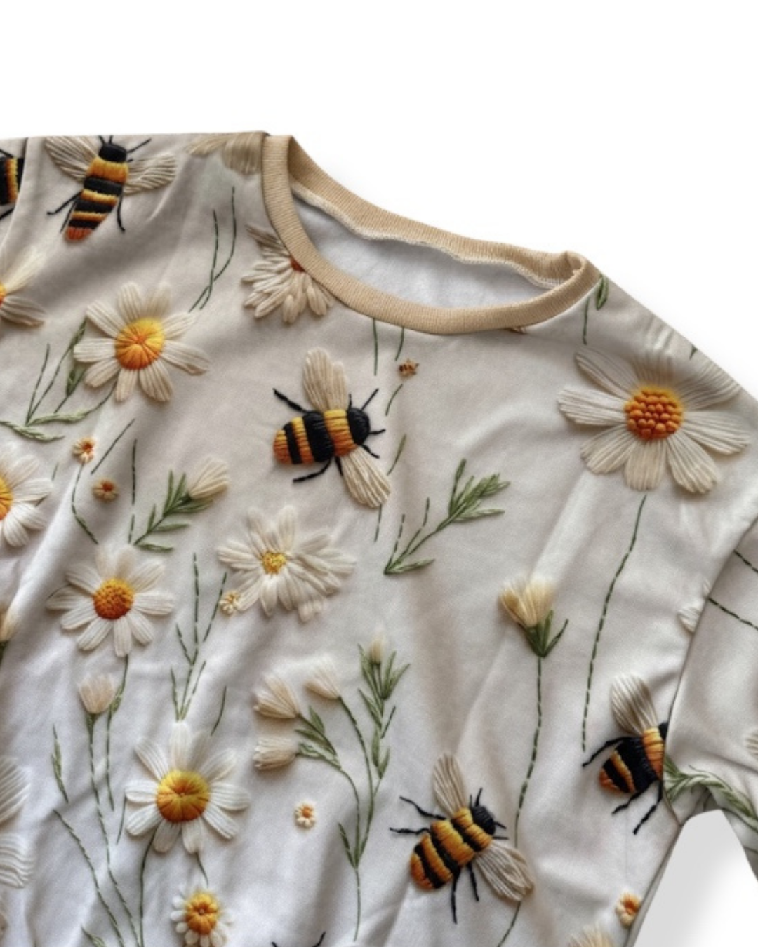 Bee & Daisy Print Sweatshirt