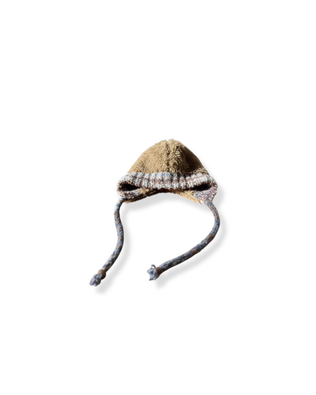 Knitted Trapper Hat – Gradient Mohair 🎿