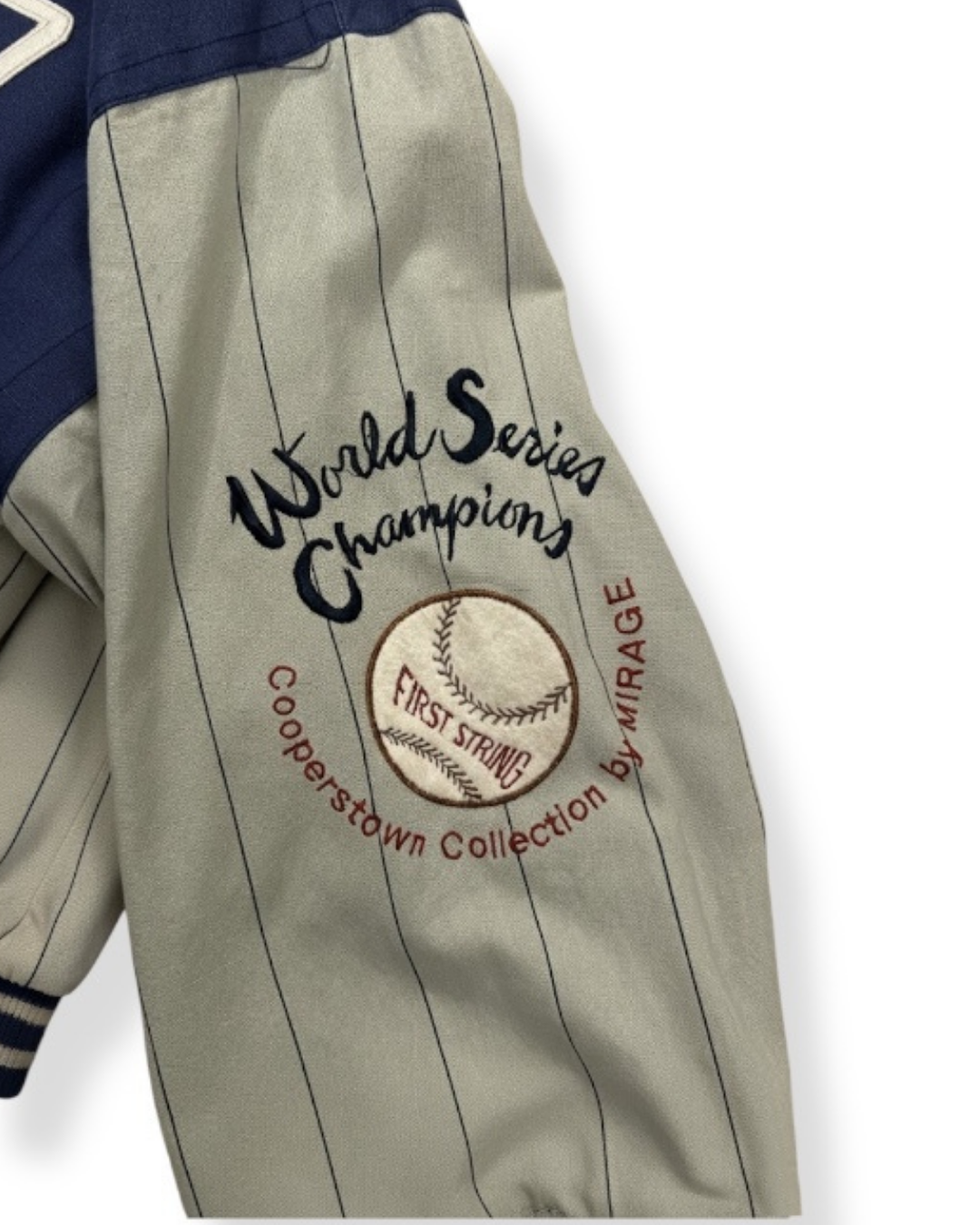 Mirage Cooperstown Collection Reversible Brooklyn Dodgers Jacket – 1955 World Series