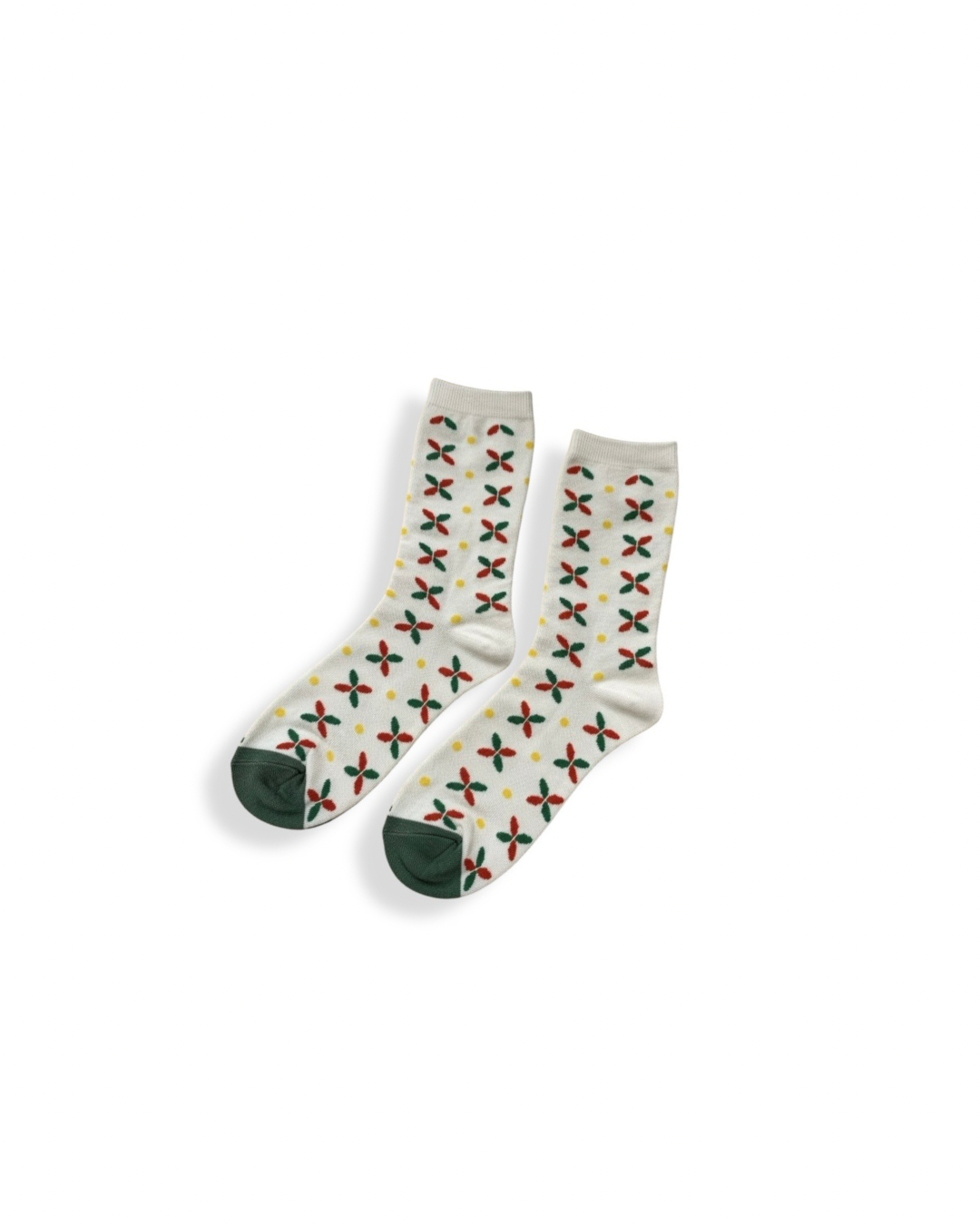 Retro Flower Cotton Socks