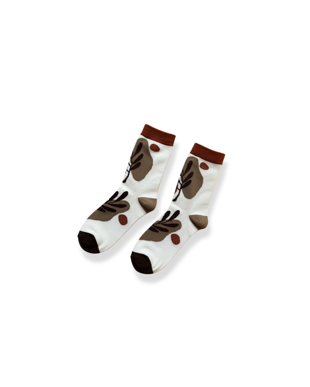 Abstract Faces Socks