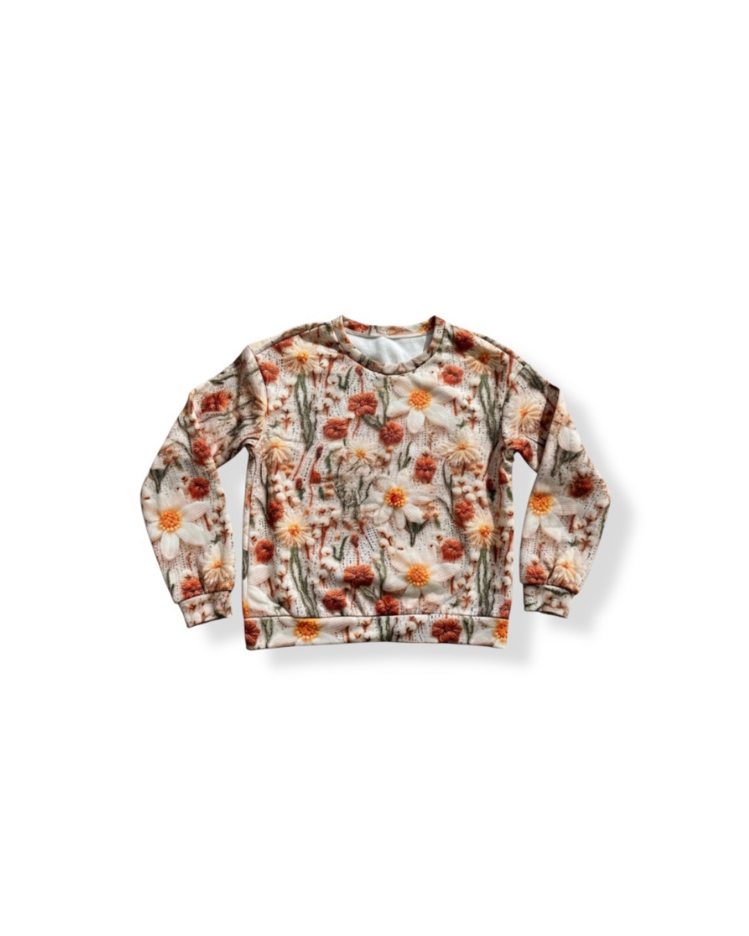 Floral Desert Print Sweatshirt