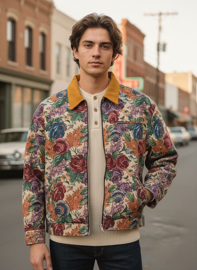 Floral Gobelin Jacket