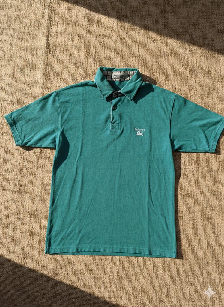 Burberrys Vintage Polo – Mint Green