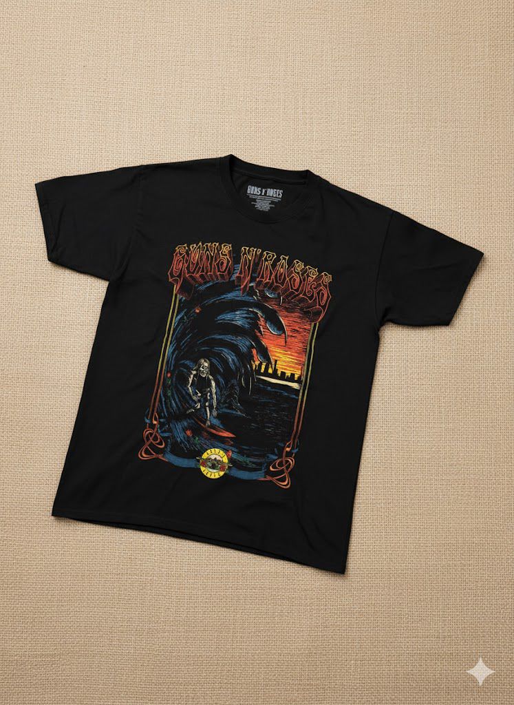 Guns N' Roses 'The Wave Rider' T-shirt