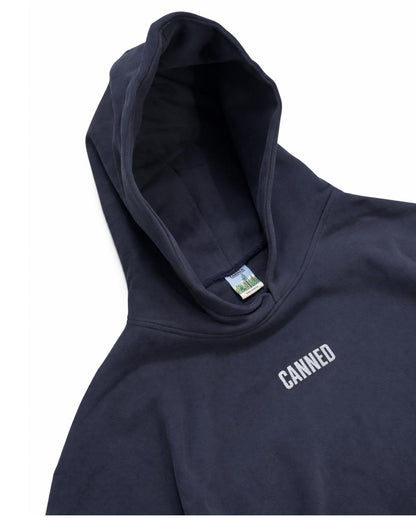 Lacivert Heavyweight Boxy Fit Canned Core Hoodie