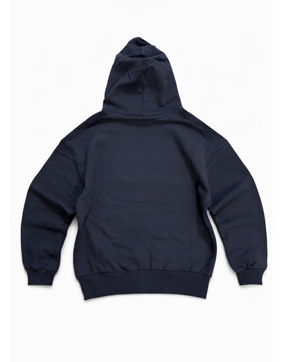 Lacivert Heavyweight Boxy Fit Canned Core Hoodie