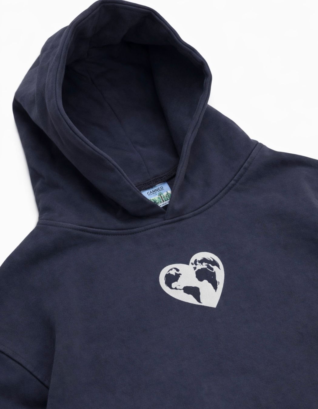 lacivert Heavyweight Boxy Fit Hoodie