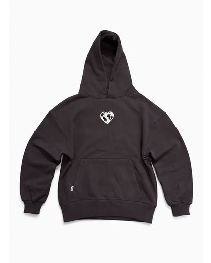 kahverengi Heavyweight Boxy Fit Hoodie