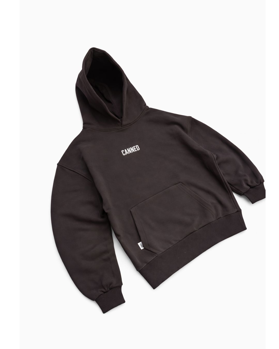 kahverengi Heavyweight Boxy Fit canned core hoodie