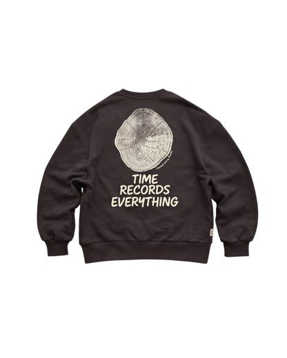 Kahverengi Oversize Heavyweight Sweatshirt