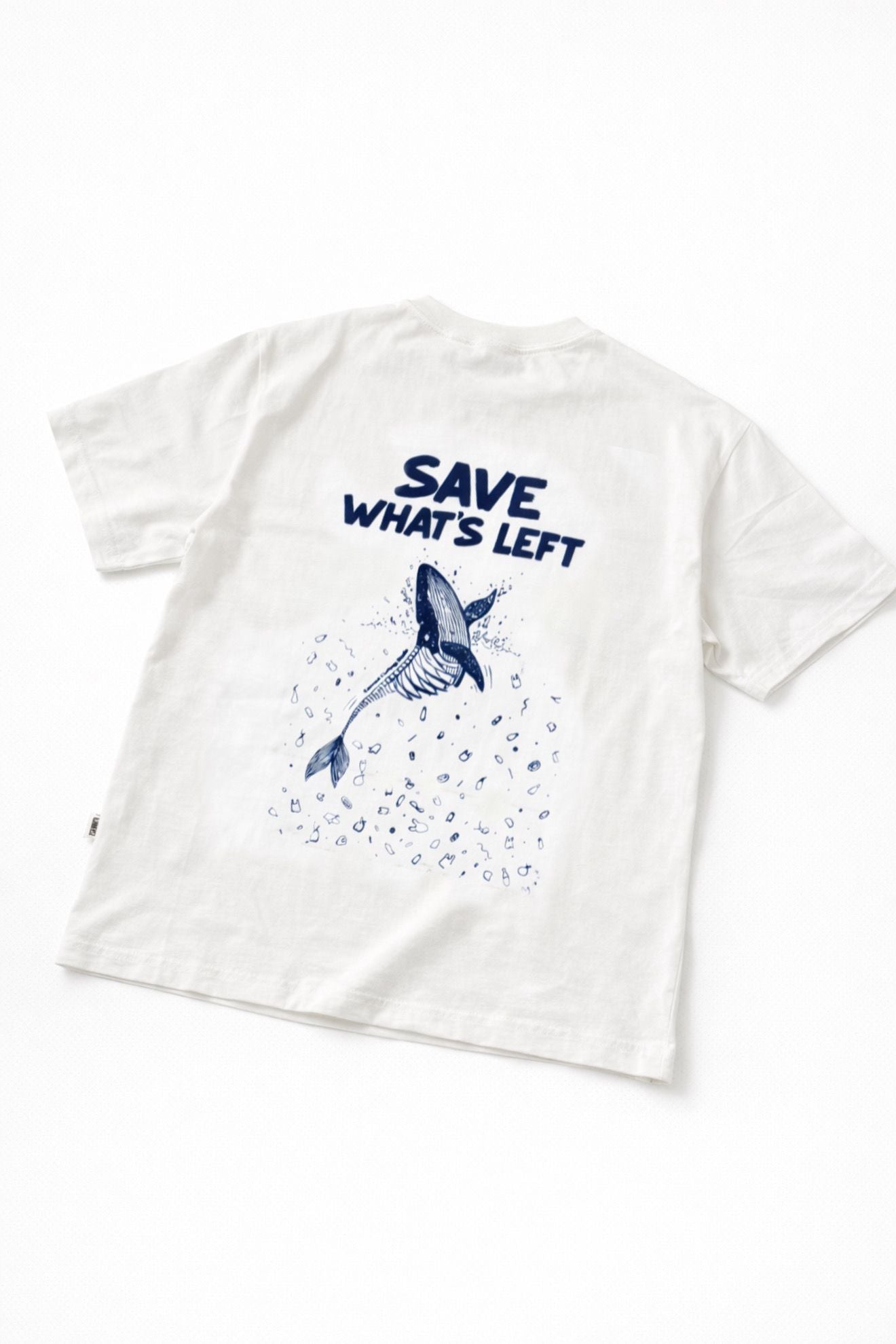Save What’s Left – Ekru Oversize Fit Tişört