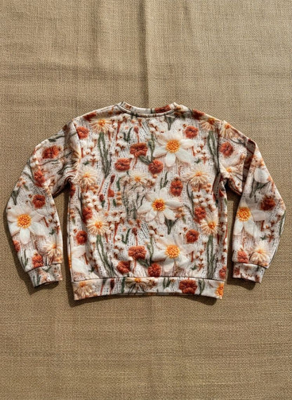 Floral Desert Print Sweatshirt