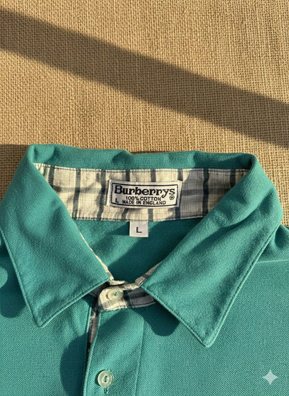 Burberrys Vintage Polo – Mint Green