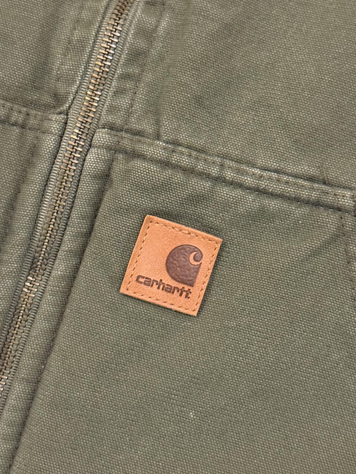 Carhartt Duck Vest – Olive Green