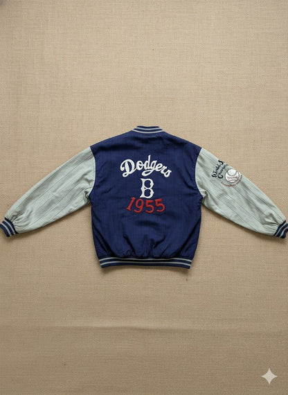 Mirage Cooperstown Collection Reversible Brooklyn Dodgers Jacket – 1955 World Series