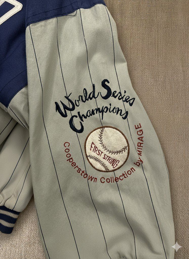 Mirage Cooperstown Collection Reversible Brooklyn Dodgers Jacket – 1955 World Series