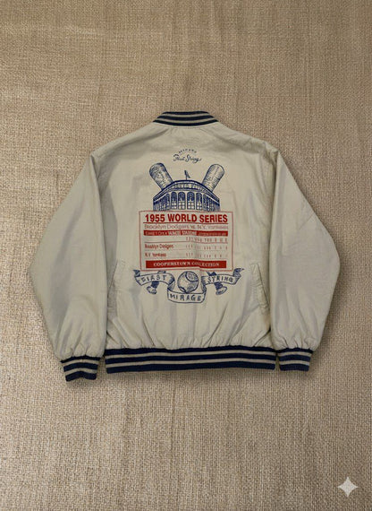 Mirage Cooperstown Collection Reversible Brooklyn Dodgers Jacket – 1955 World Series