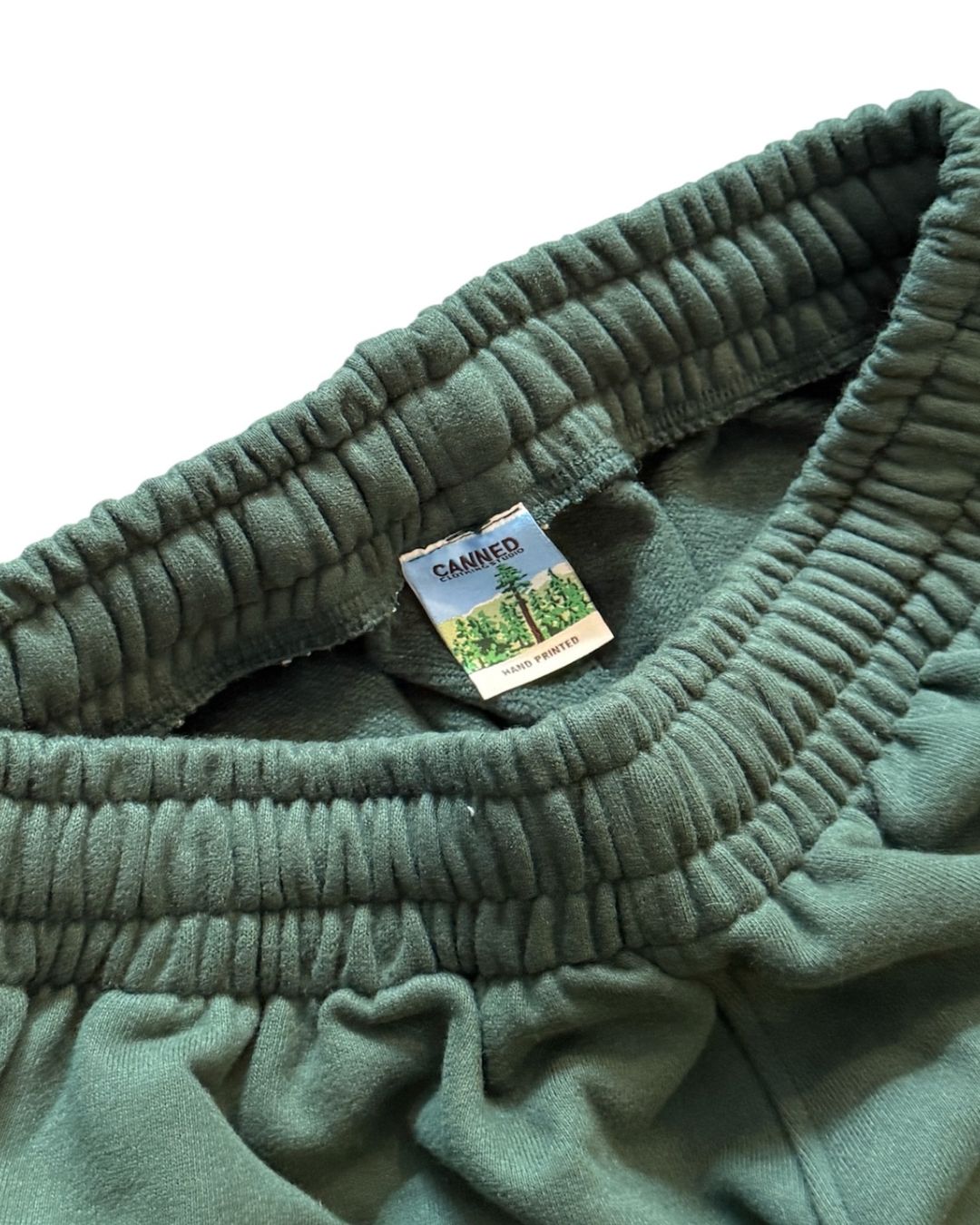 Haki Yeşil Baggy Eşofman – 450 GSM %100 Pamuk