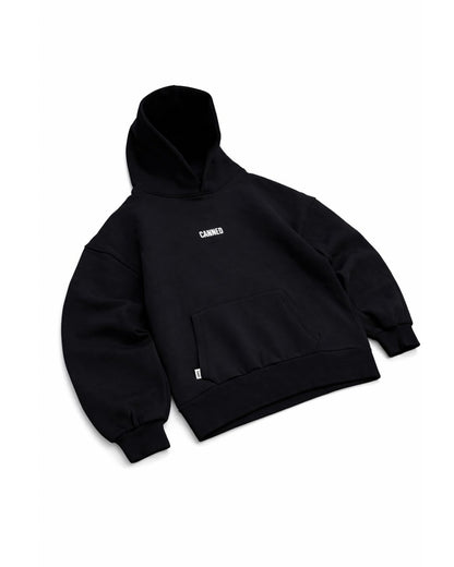 Siyah Heavyweight Boxy Fit canned core hoodie