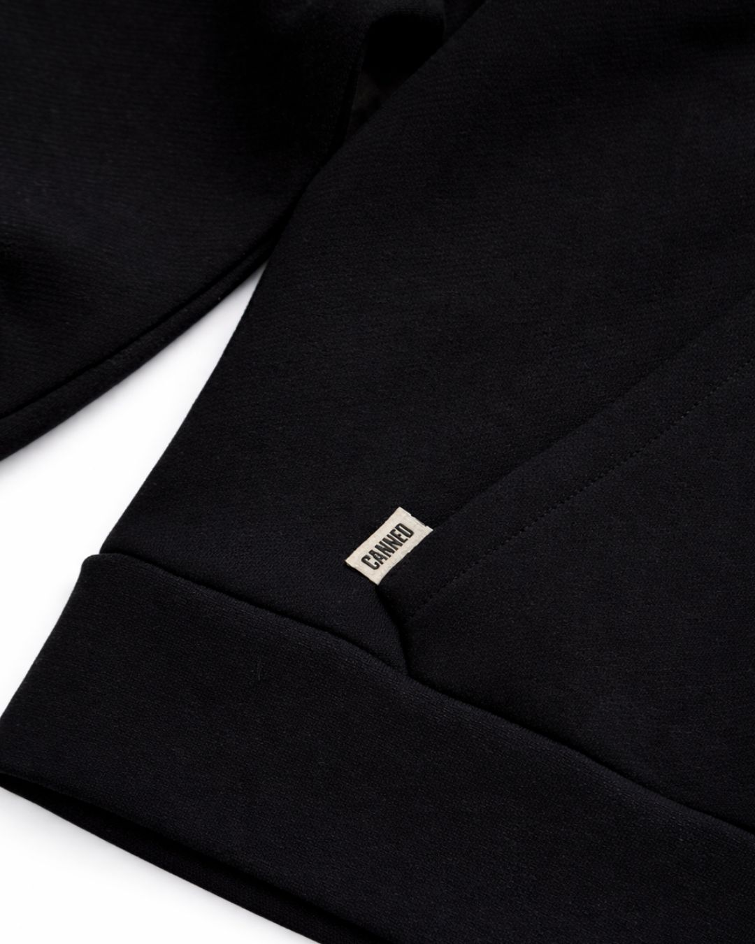 Siyah Heavyweight Boxy Fit canned core hoodie