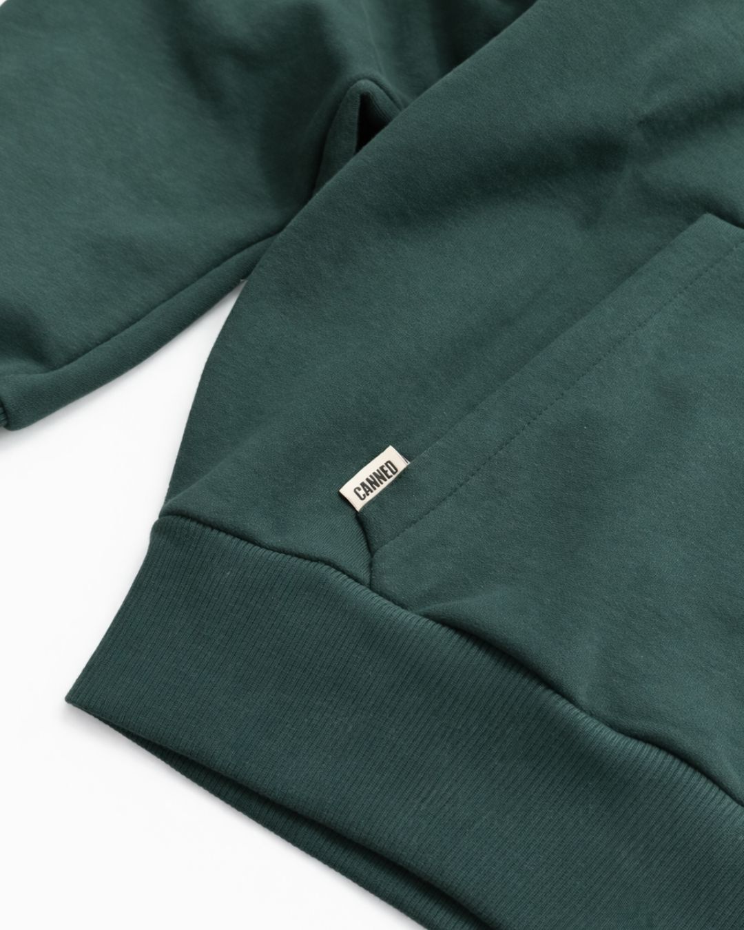 Haki Yeşil Heavyweight Boxy Fit Hoodie