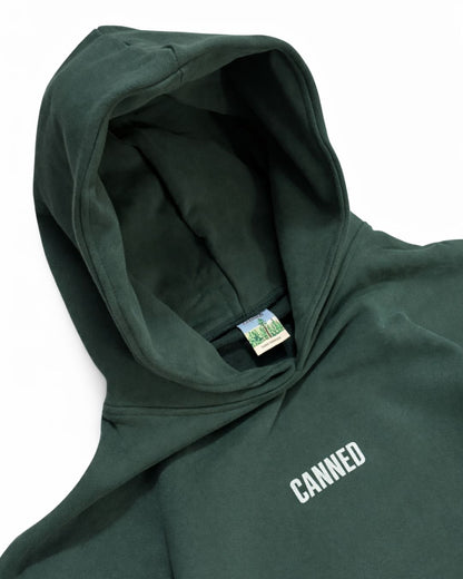Haki Yeşil Heavyweight Boxy Fit Hoodie