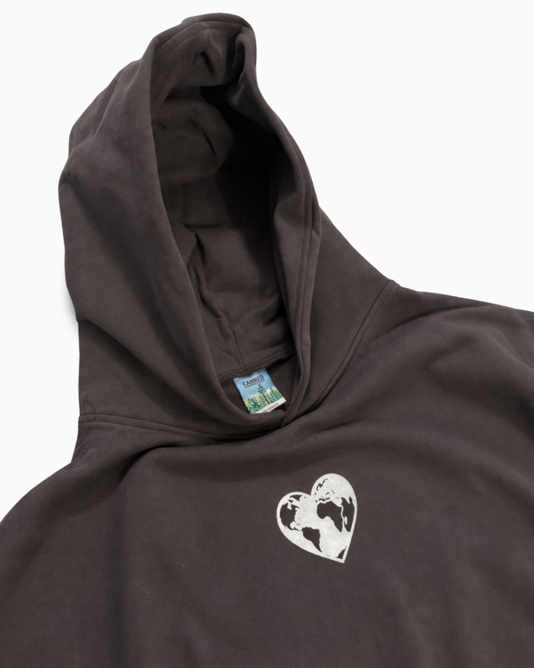 kahverengi Heavyweight Boxy Fit Hoodie
