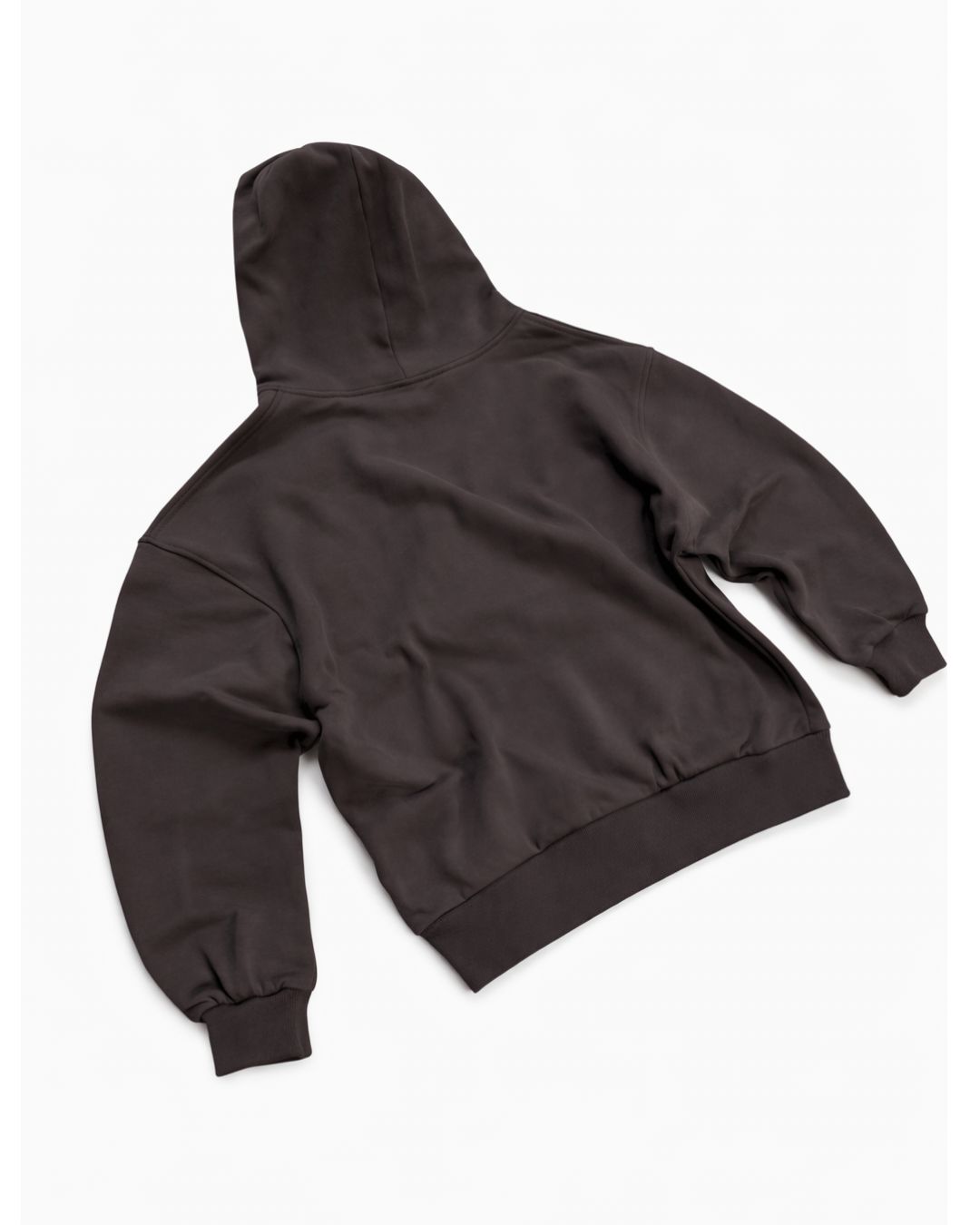 kahverengi Heavyweight Boxy Fit Hoodie