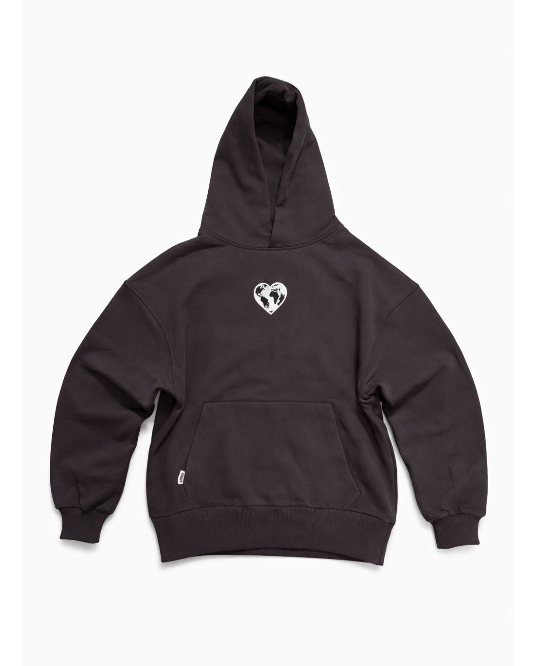kahverengi Heavyweight Boxy Fit Hoodie