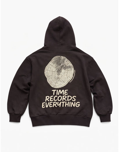 kahverengi Heavyweight Boxy Fit Hoodie