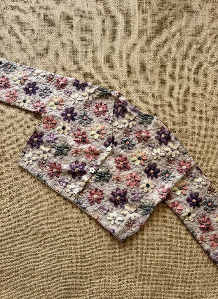 Floral Print Cardigan