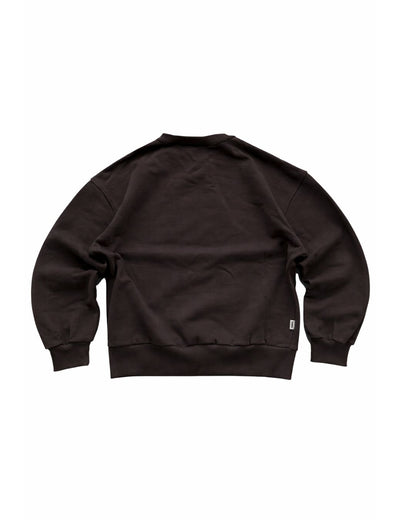 Kahverengi Oversize Heavyweight Sweatshirt
